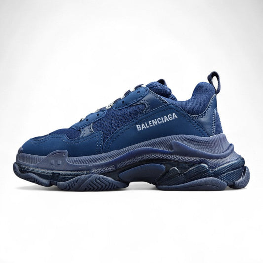 Balenciaga Triple S Blue Sneakers