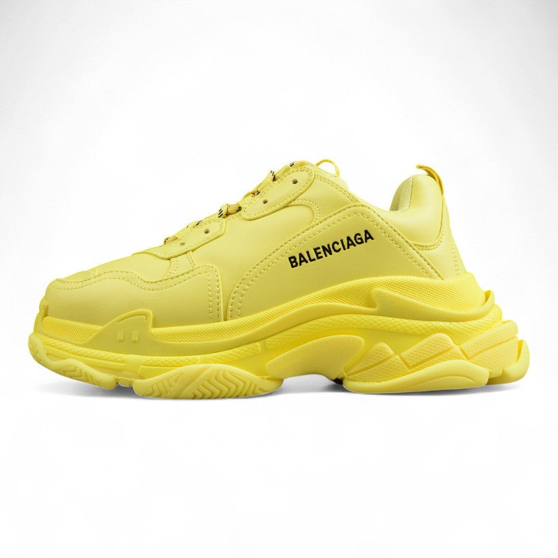 Balenciaga Triple S Yellow Sneakers