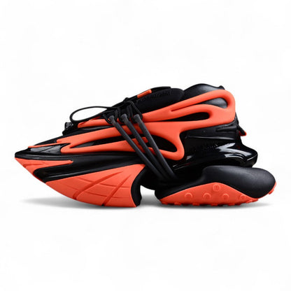 Balmain Unicorn Black Orange Trainers