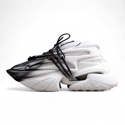 Balmain Unicorn White Gradient Trainers