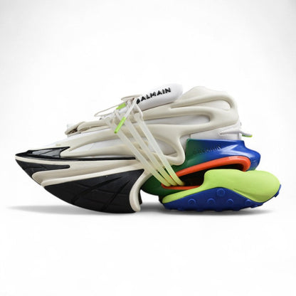 Balmain Unicorn White Trainers