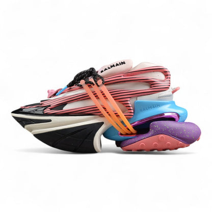 Balmain Unicorn White Pink Trainers