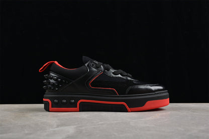 Christian Louboutin Astroloubi Leather Shiny Black