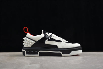 Christian Louboutin Astroloubi Leather White Black