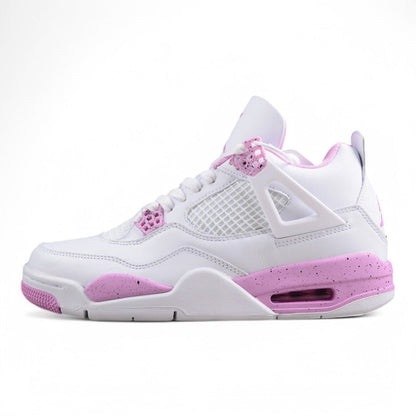 Custom Air Jordan 4 Retro Pink Oreo (Women's)