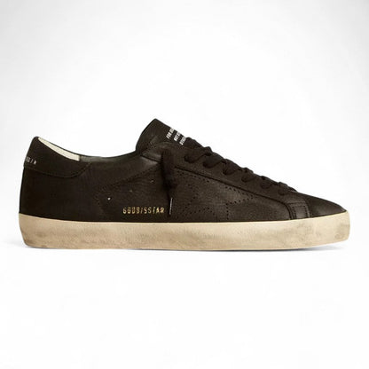 Golden Goose Super-Star Black Nubuck Sneakers