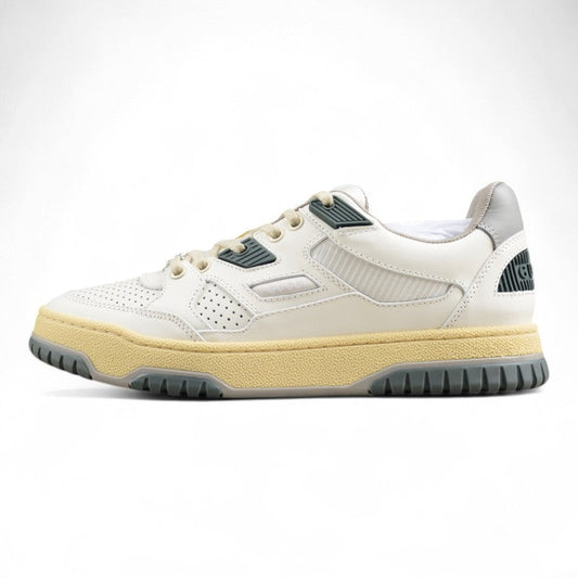 Gucci Distressed Leather Trainer Sneakers