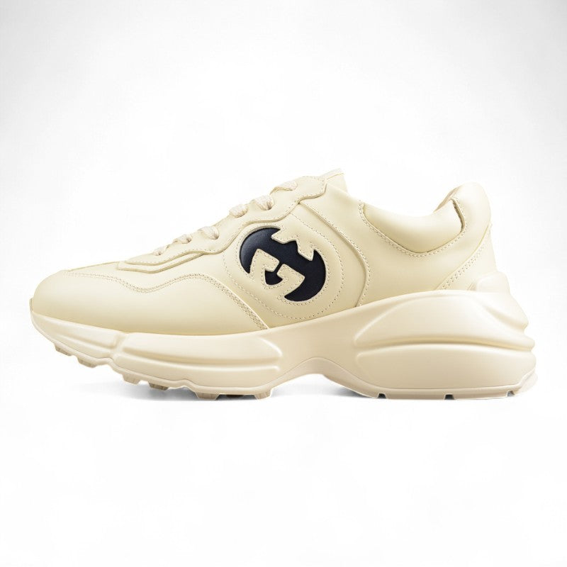 Gucci Interlocking G Rhyton Ivory Sneakers
