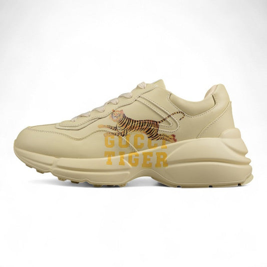 Gucci Rhyton Ivory Tiger Sneakers