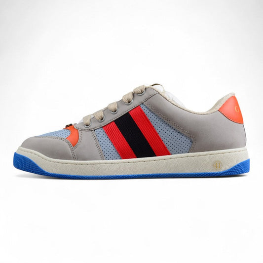 Gucci Lovelight Grey Suede Sneakers