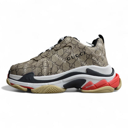 Gucci x Balenciaga Triple S Hacker Project Sneakers