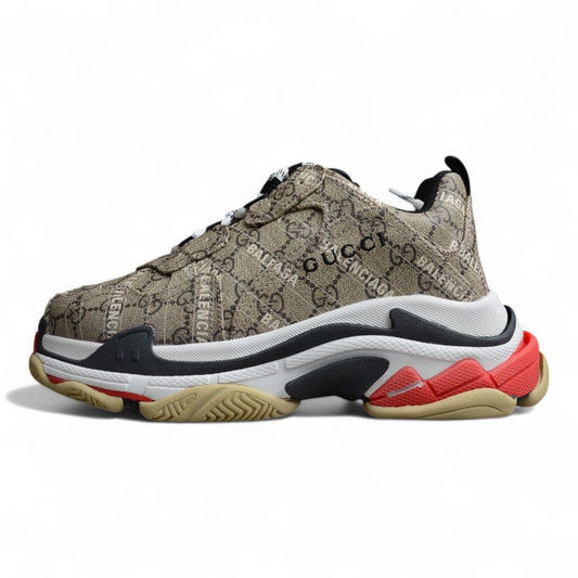 Gucci x Balenciaga Triple S Hacker Project Sneakers