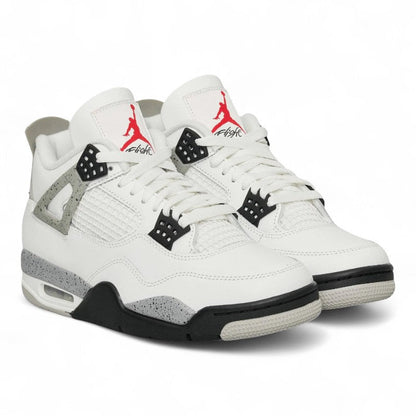 Air Jordan 4 Retro White Cement Sneakers