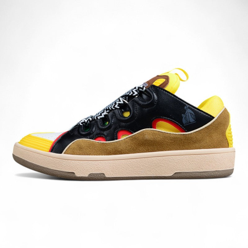 Lanvin Curb Sneaker 'Black Yellow'