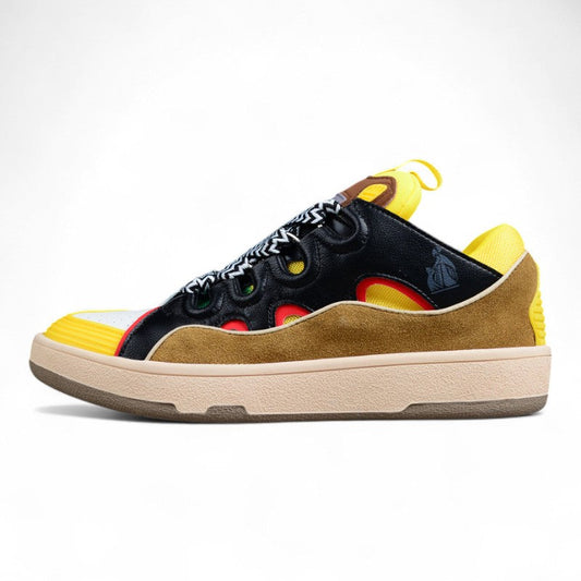 Lanvin Curb Sneaker 'Black Yellow'
