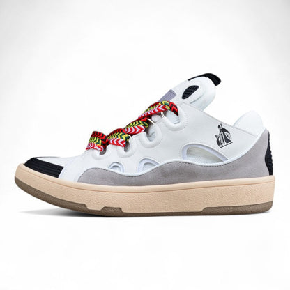 Lanvin Curb White Sneakers