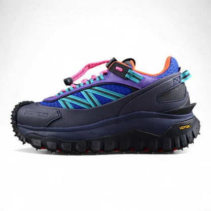 Moncler Trailgrip Gore-Tex Low Dark Blue Sneakers