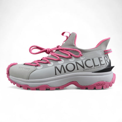 Moncler Trailgrip Lite 2 Grey Pink Sneakers