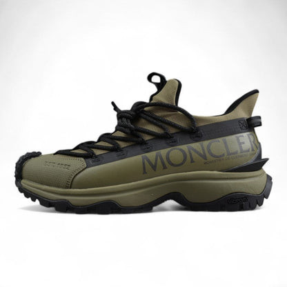 Moncler Trailgrip Lite 2 Olive Black Sneakers