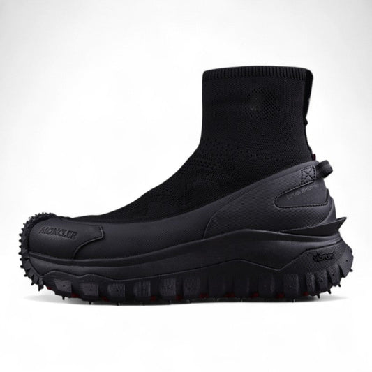 Moncler Trailgrip Sock Sneakers 'Black'