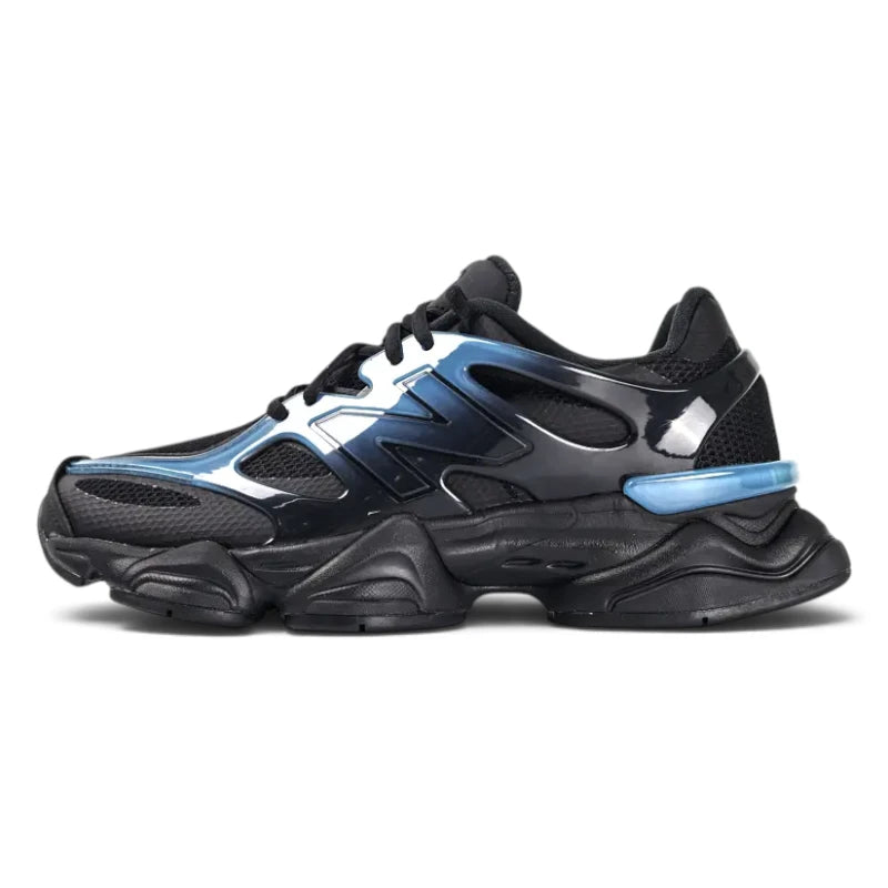 New Balance 9060 Navy Blue Black Gradient Sneakers