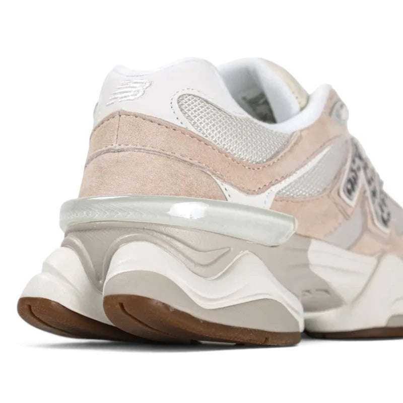 New Balance 9060 Sea Salt Leopard Print Sneakers