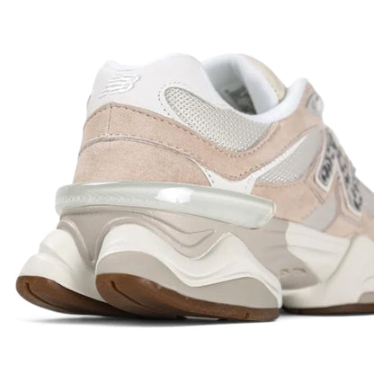 New Balance 9060 Sea Salt Leopard Print Sneakers