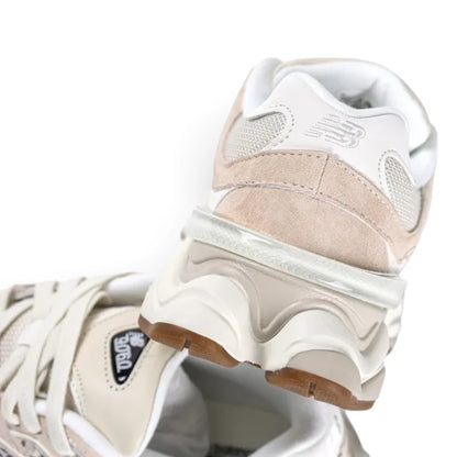 New Balance 9060 Sea Salt Leopard Print Sneakers