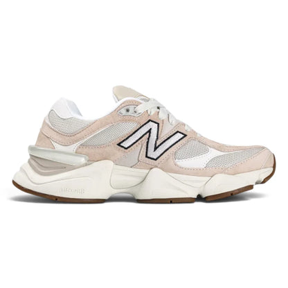 New Balance 9060 Sea Salt Leopard Print Sneakers