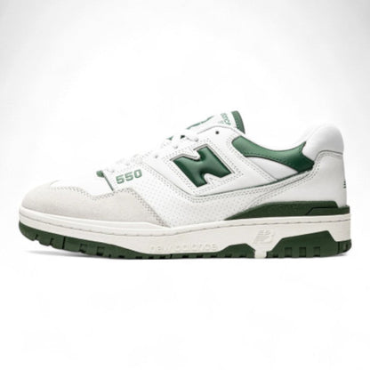 New Balance 550 White Green Sneakers