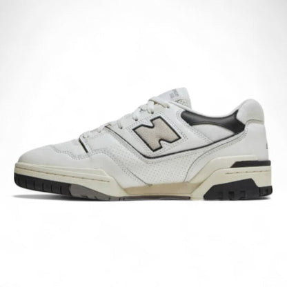 New Balance 550 White Grey Dark Grey Sneakers