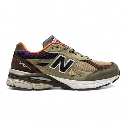 New Balance x Teddy Santis 990v3 Khaki Sneakers