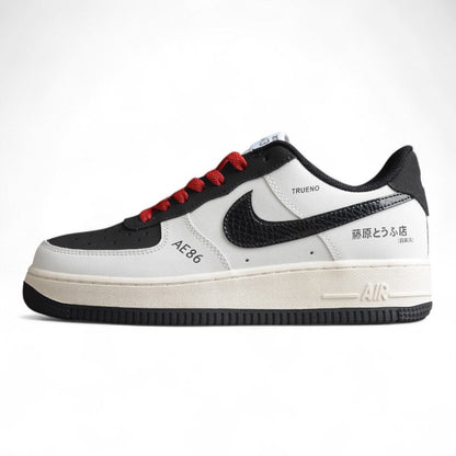 Nike Air Force 1 Low AE86 White Black Red Sneakers