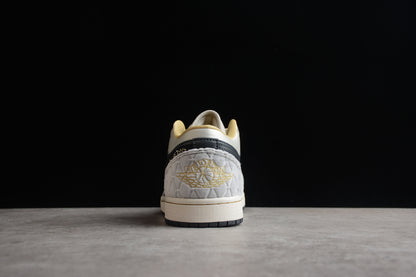 Nike Air Jordan 1 Low Beaded Swoosh Sneakers