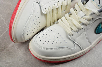 Nike Air Jordan 1 Low PRM Sail Cashmere Sneakers