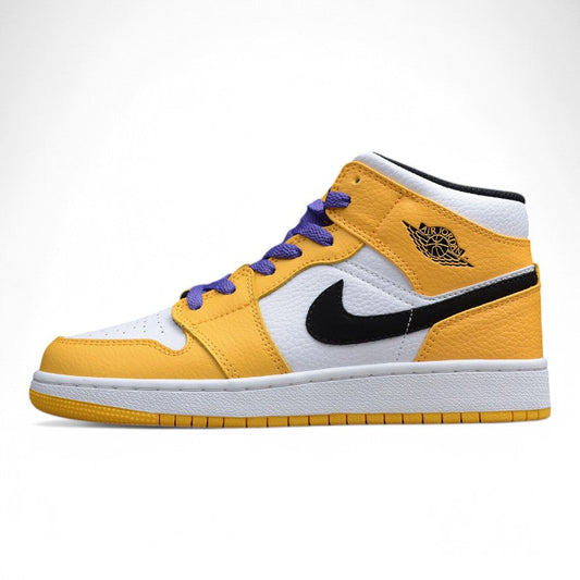 Nike Air Jordan 1 Mid "Lakers" BQ6931-700