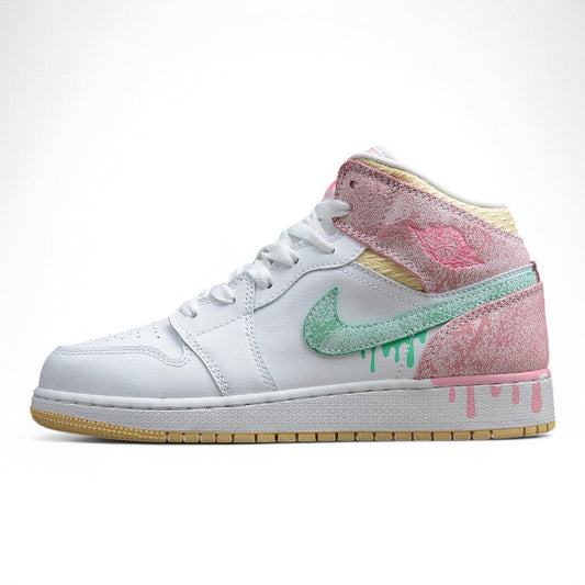 Nike Air Jordan 1 Mid "Paint Drip"