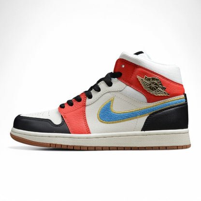 Nike Air Jordan 1 Mid Let(Her)Man Sneakers
