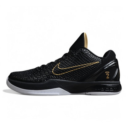 Nike Zoom Kobe 6 Black Del Sol Basketball Shoes