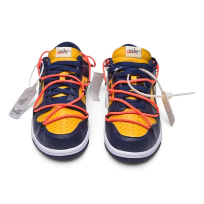 Nike Dunk Low Off-White University Gold Sneakers