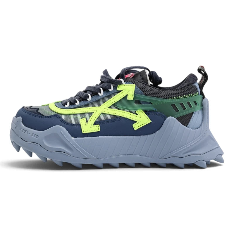 Off-White Odsy 1000 Blue Yellow SS20 Sneakers