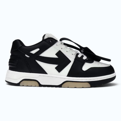 Off-White Out of Office Low White Black Sneakers