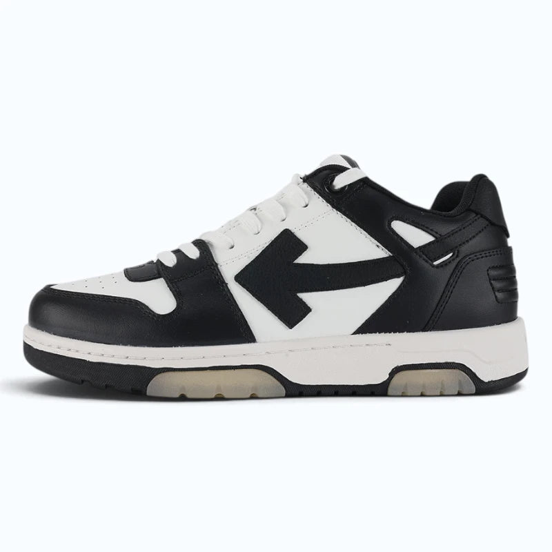 Off-White Out of Office Low White Black Sneakers