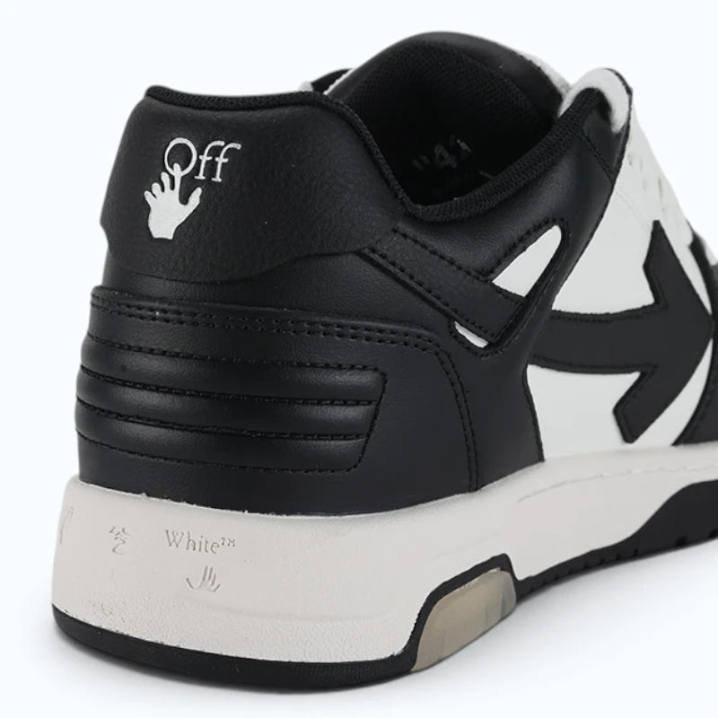 Off-White Out of Office Low White Black Sneakers