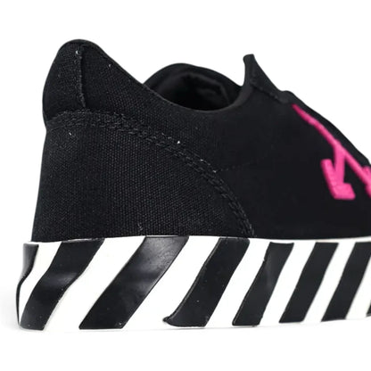 Off-White Vulc Low Black Fuchsia Sneakers