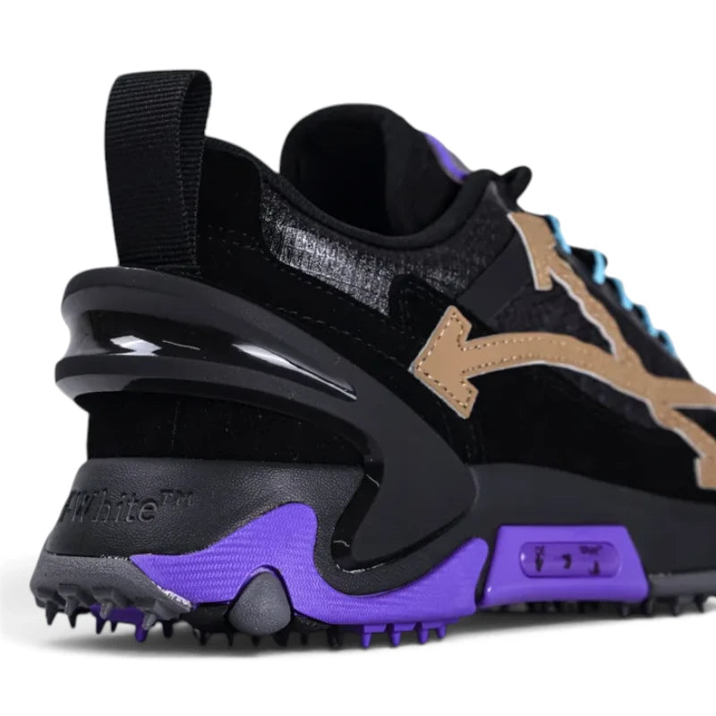 Off-White Odsy 2000 Black Purple Sneakers