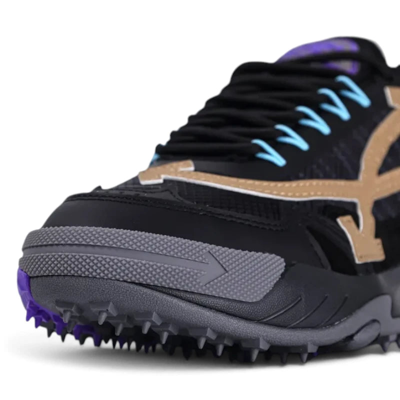 Off-White Odsy 2000 Black Purple Sneakers
