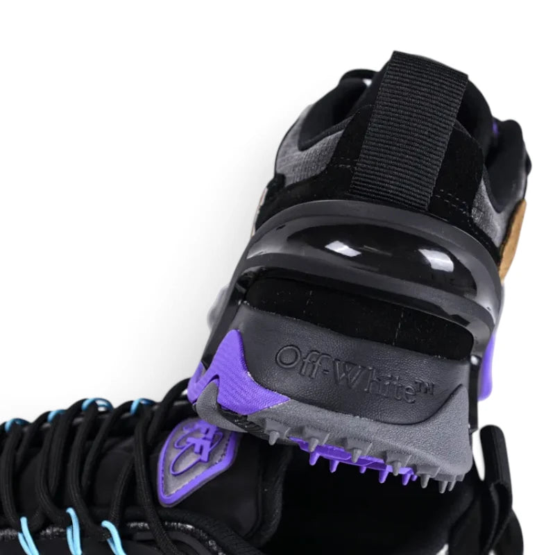 Off-White Odsy 2000 Black Purple Sneakers