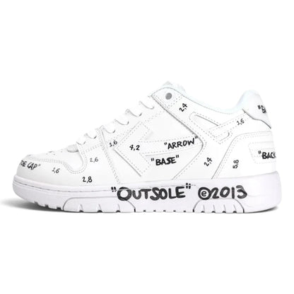 Off-White Out of Office Leather White Sneakers