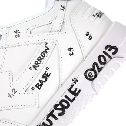 Off-White Out of Office Leather White Sneakers